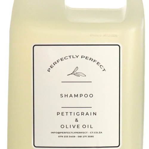 Shampoo 5ltr (Pettigrain and Olive Oil)