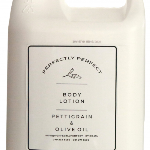 Body Lotion 5ltr (Pettigrain and Olive Oil)