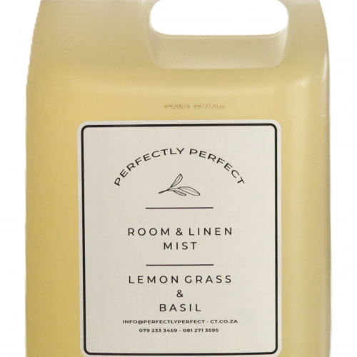 Room & Linen Mist 5ltr (Lemongrass & Basil)