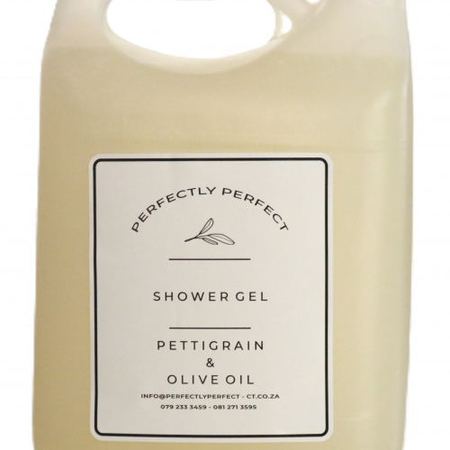 Shower Gel 5ltr (Pettigrain and Olive Oil)