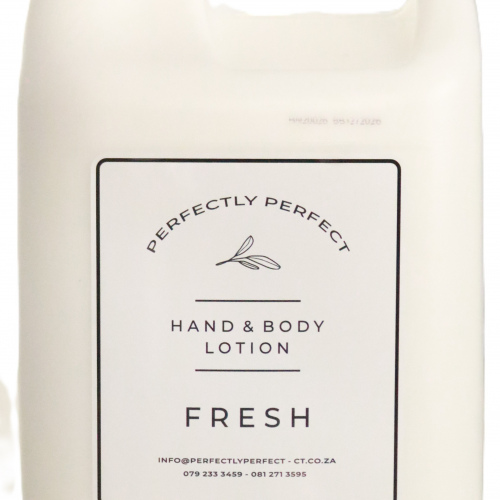 Hand & Body Lotion 5ltr (Fresh) 